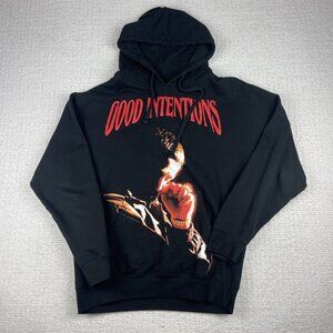 NAV XO Good Intentions Hoodie Oversized Men M Graphic The Weeknd Black Read*